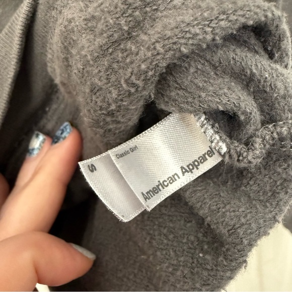 Vintage Y2K American Apparel Zip Up Track Hoodie - Picture 5 of 6